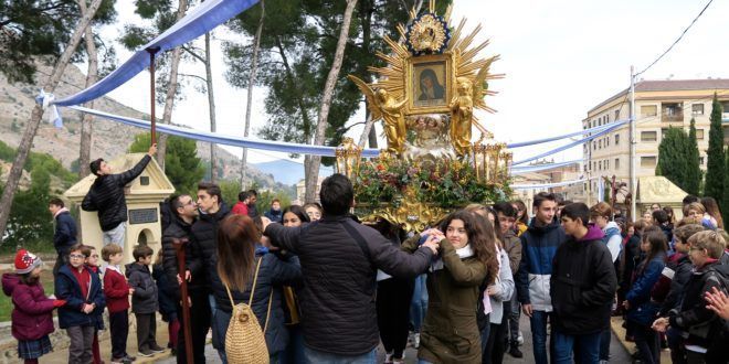 El Convent recibe a la Mare de Déu del Miracle con gran fervor